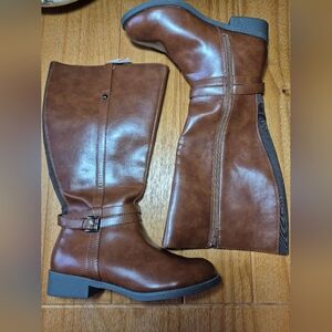 American Eagle By Payless Brown Mid-Calf Riding Boots